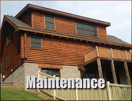  Lawndale, North Carolina Log Home Maintenance
